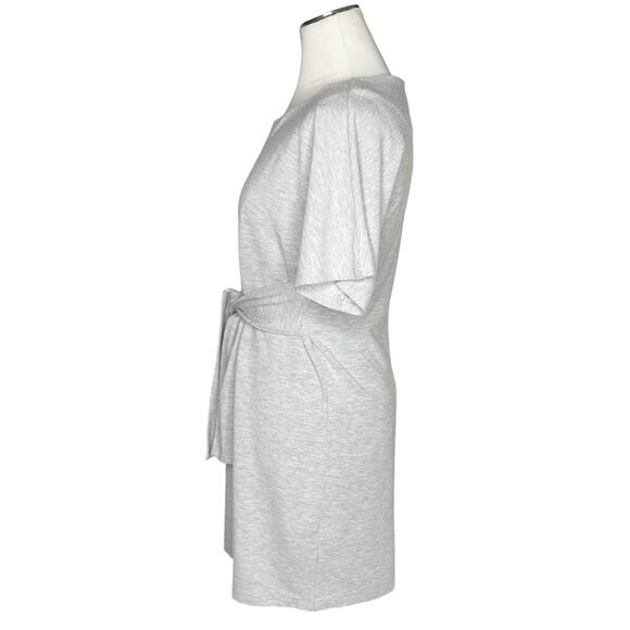 Express Gray Selft Tie Front Dolman Sleeve Dress size Small - Picture 6 of 12